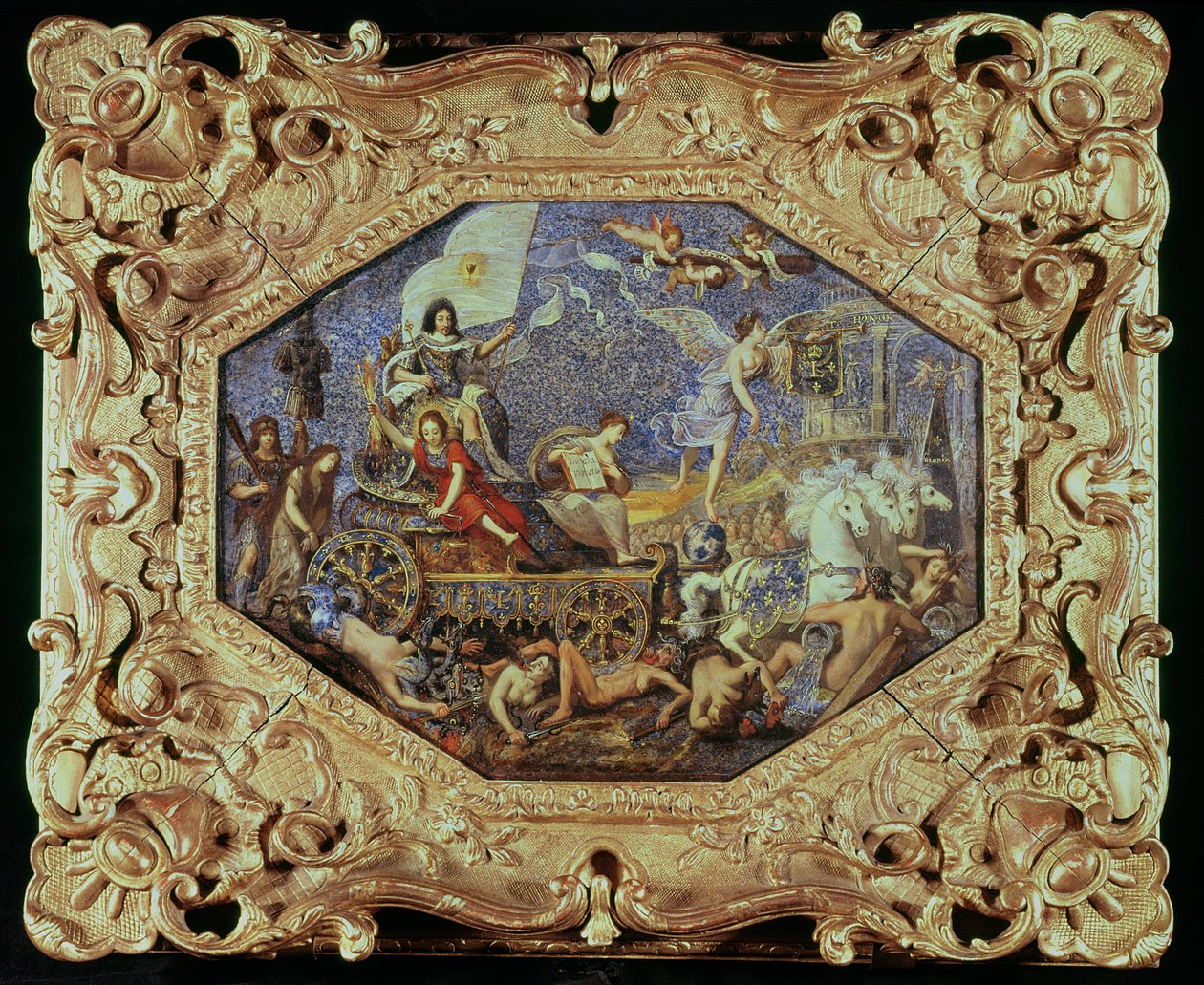 انتصار لويس الثالث عشر (1601-43) على أعداء الدين ، 1642 بواسطة جاك ستيلا