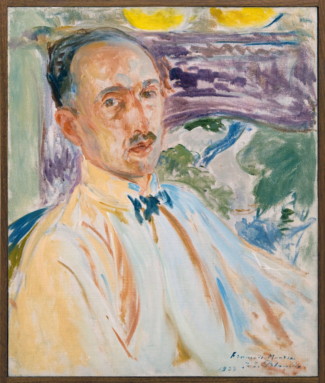 دراسة لصورة فرانسوا مورياك (1885-1970) ، كاتب فرنسي ، رسم لجاك إميل بلانش (1861-1942) تم تنفيذه في عام 1923. التصوير الفوتوغرافي ، كيم يونغتاي ، روان ، متحف روان للفنون الجميلة. بواسطة جاك اميل بلانش