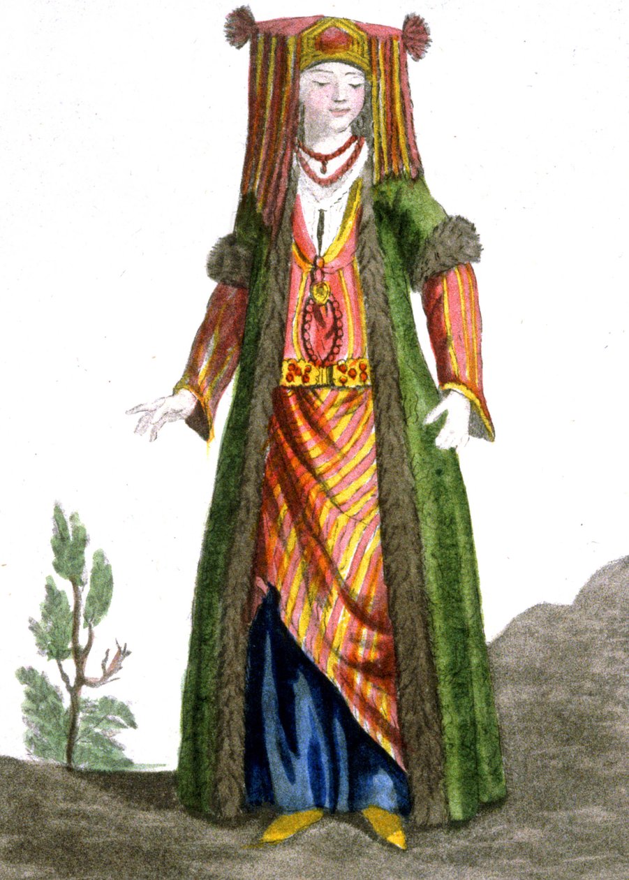 امرأة أرمنية بواسطة جاك (بعد) Grasset de Saint-Sauveur