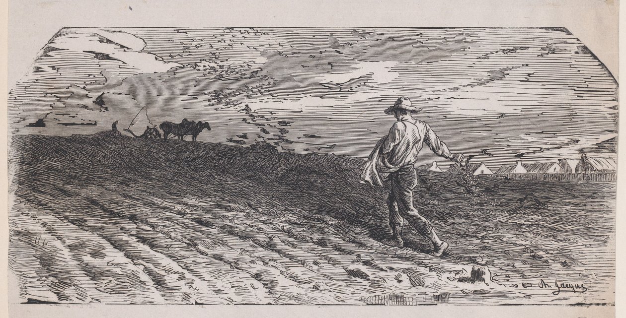 الزارع ، كاليفورنيا. 1852. بواسطة جاك أدريان لافييل