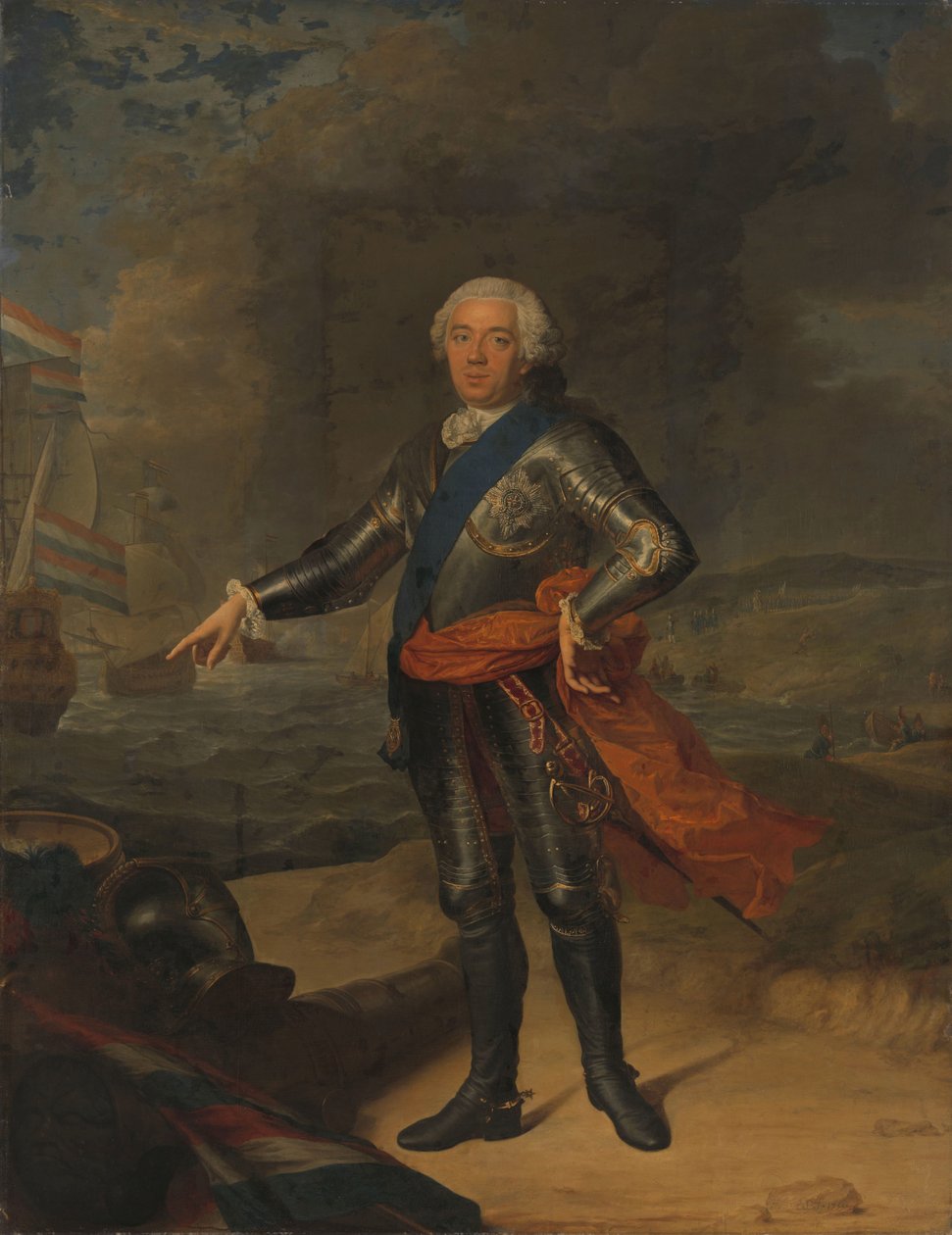 فيليم الرابع (1711-1751) أمير أورانج ناسو بواسطة جاك أندريه جوزيف أفيد