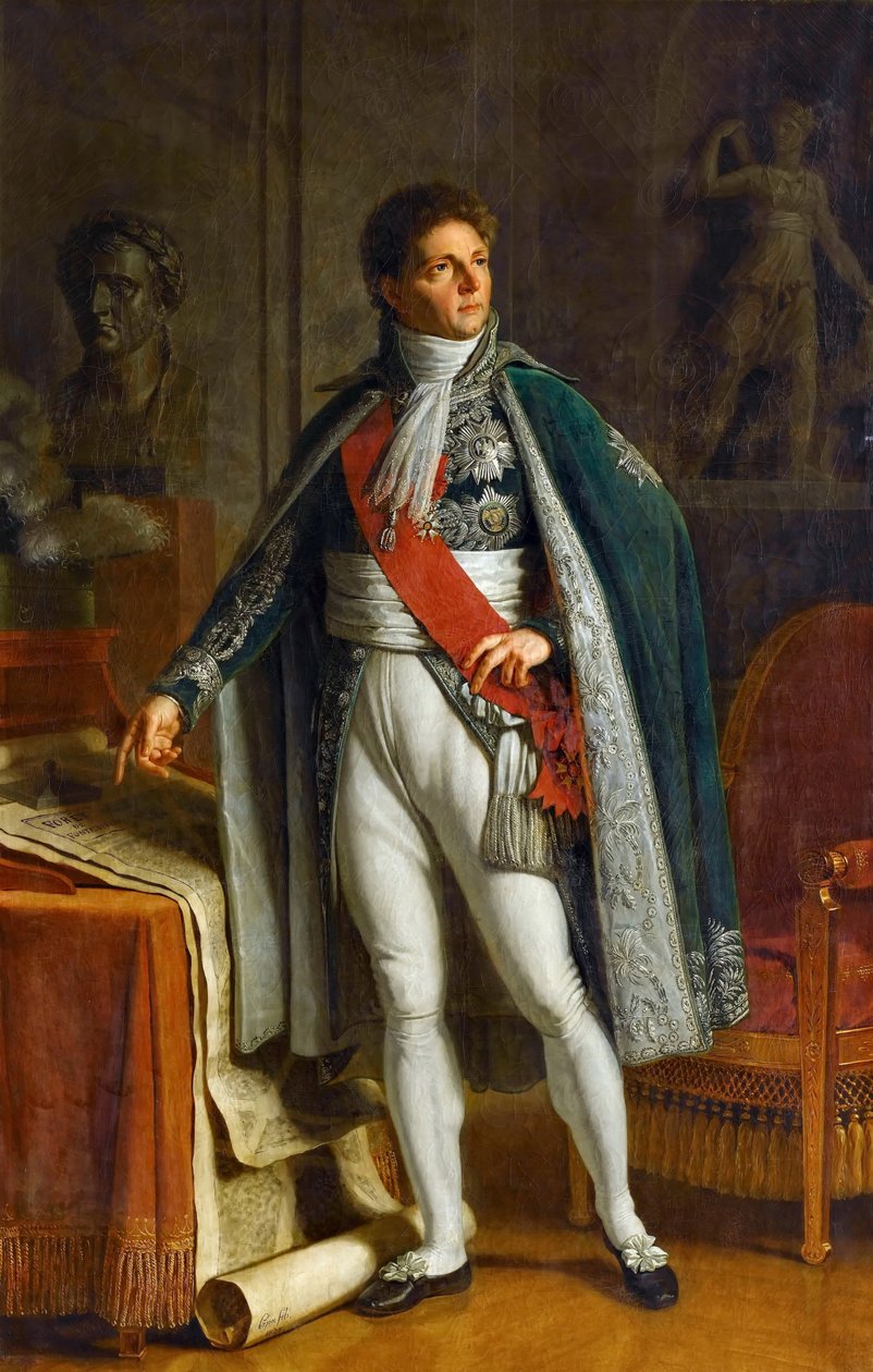 لويس ألكسندر برتيير ، أمير فاجرام ، دوق فالانجين ، أمير نوشاتيل 1753-1815 ، مارشا بواسطة جاك أوغسطين كاثرين باجو