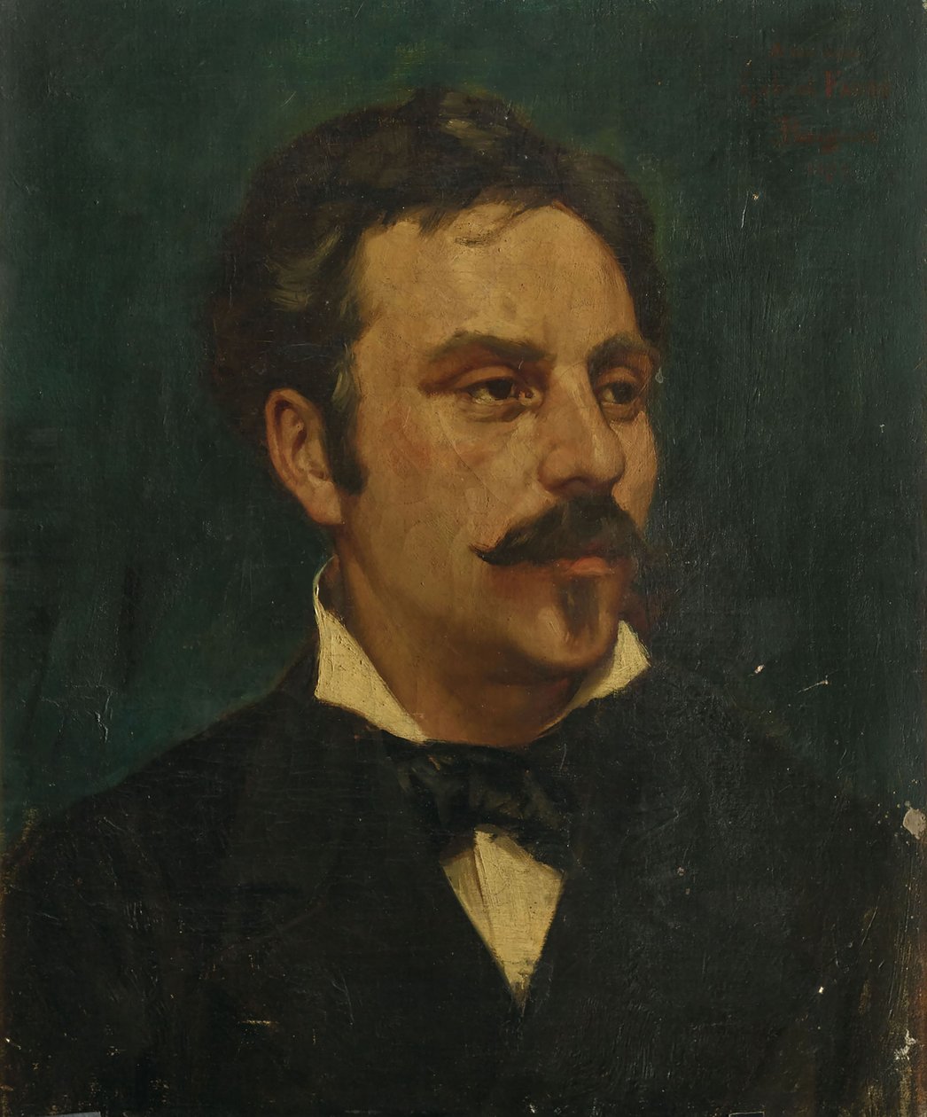 صورة للمؤلف غابرييل فوري 1845-1924 ، 1878. بواسطة جاك بوغنيز