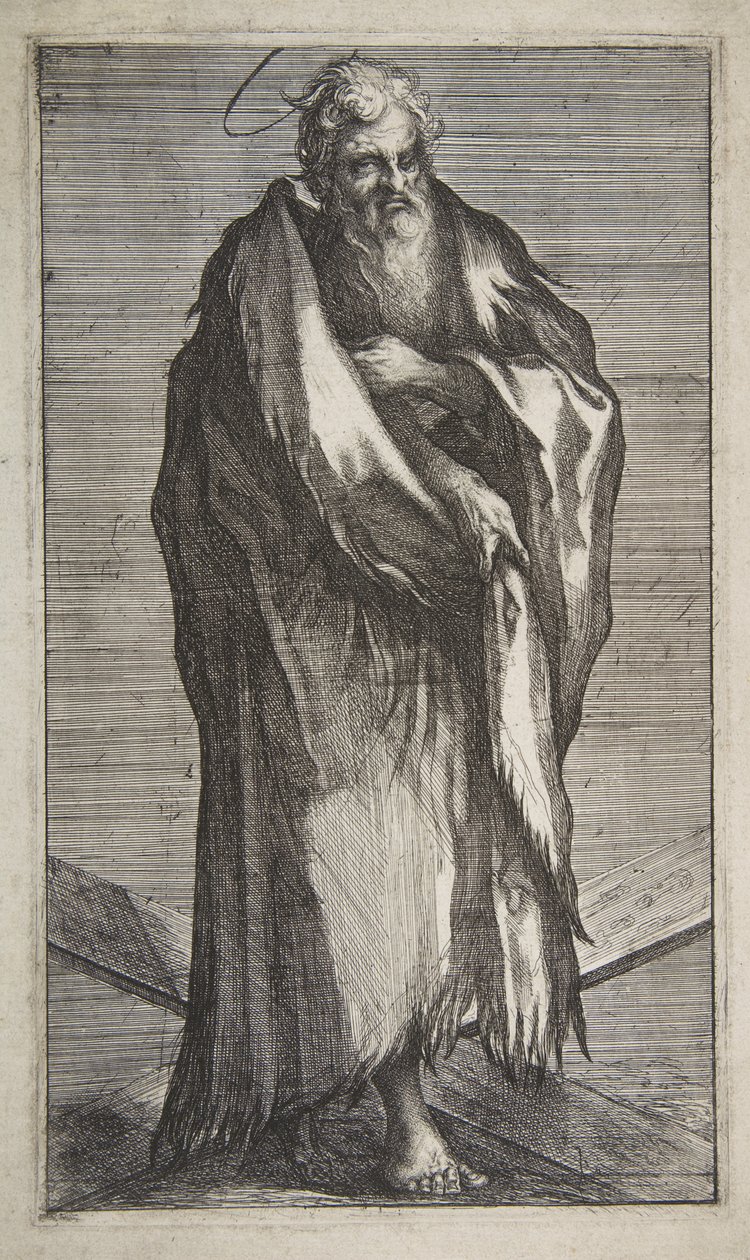 القديس أندرو ، 1595-1616. بواسطة جاك بيلانج