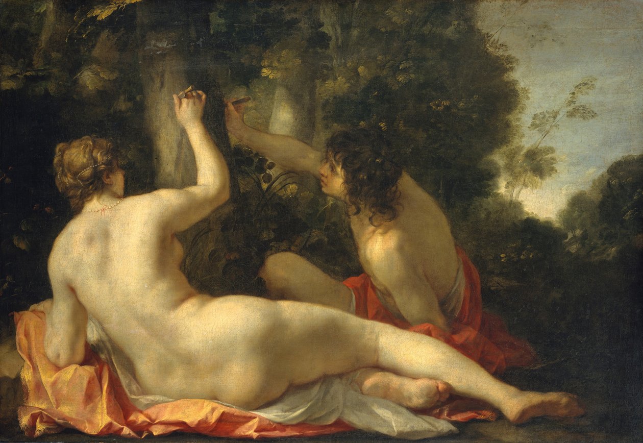أنجليكا وميدورو ، ربما في وقت مبكر 1630s. بواسطة جاك بلانشارد