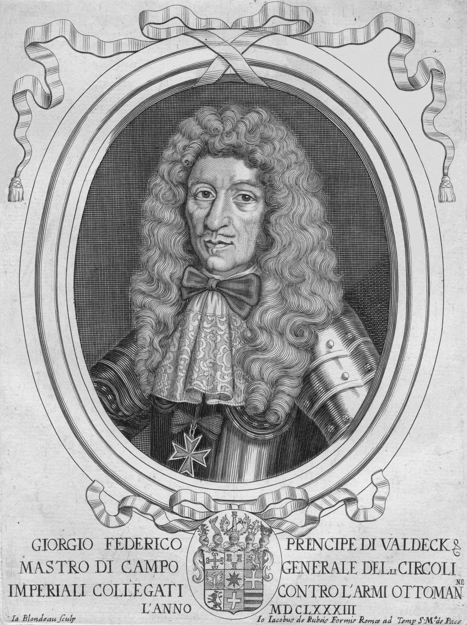 الأمير جورج فريدريش من Waldeck ، 1690s. بواسطة جاك بلوندو