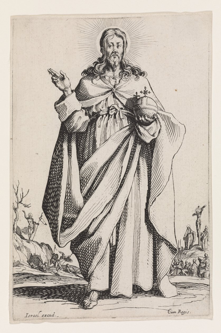 المسيح من Les Grands Apôtres (الرسل الكبار) 1631 بواسطة جاك كالوت
