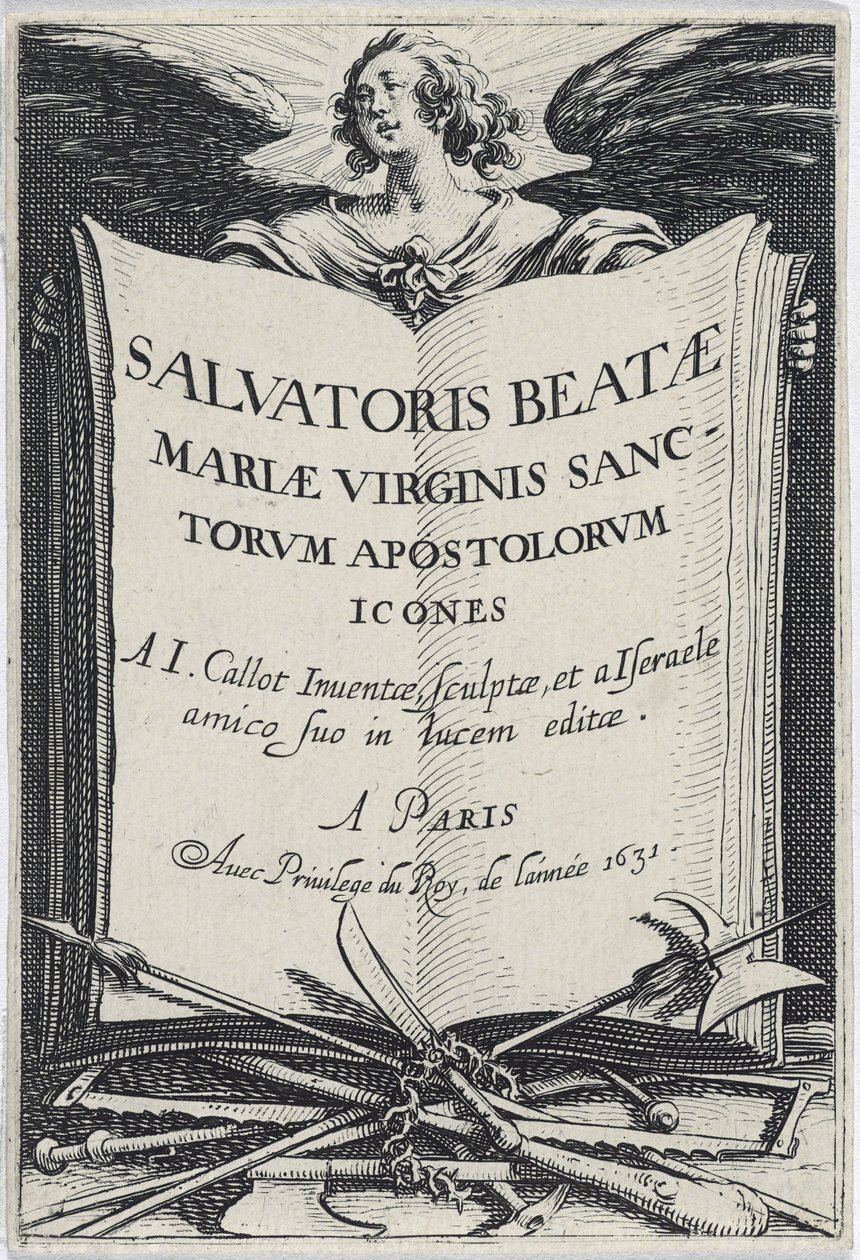 صورة من Les Grands Apôtres (الرسل الكبار) ، 1631 بواسطة جاك كالوت