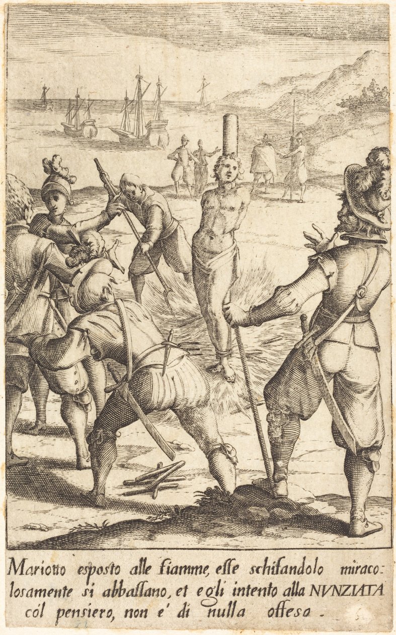 ماريوتو ، 1619. بواسطة جاك كالوت