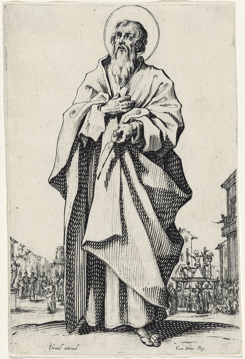 سان بارثولوميو من Les Grands Apôtres (الرسل الكبار) ، 1631 بواسطة جاك كالوت