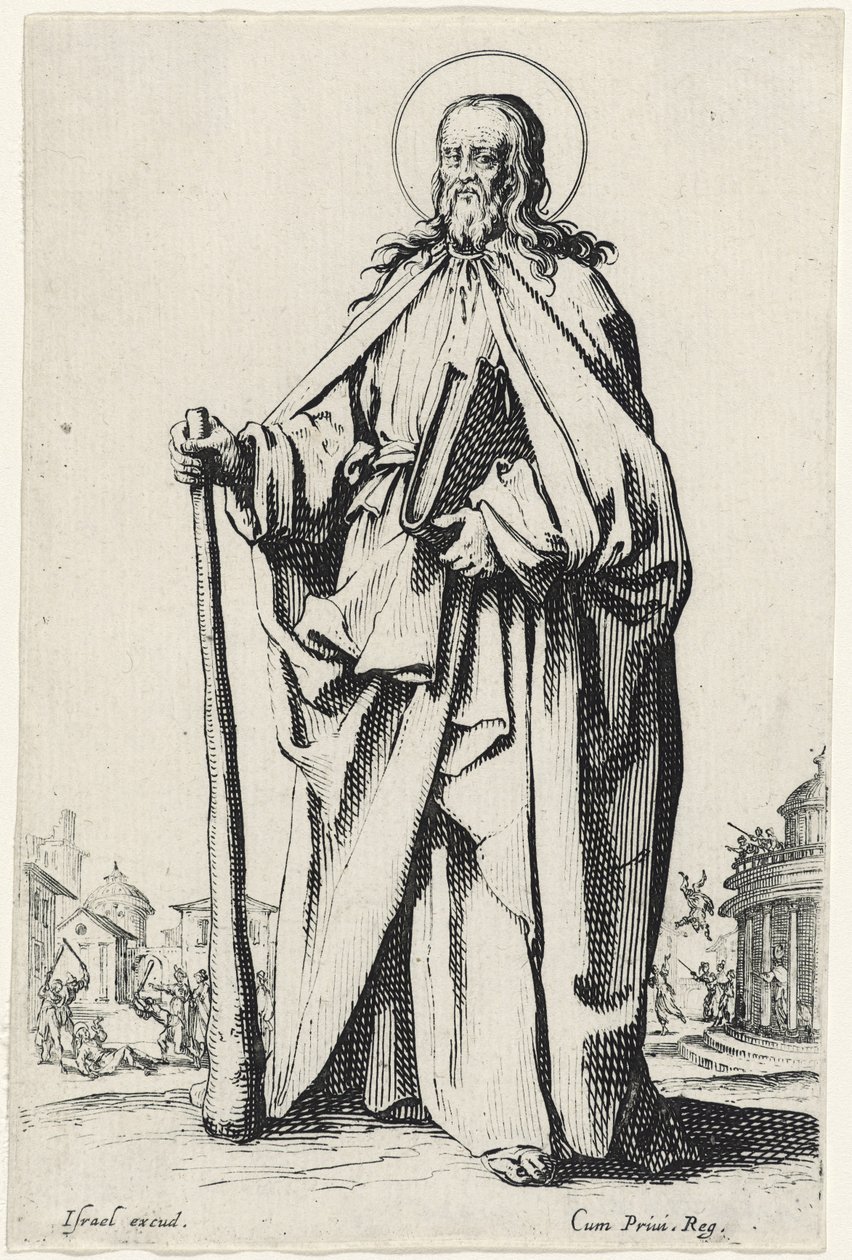 القديس جيمس الأقل من Les Grands Apôtres (الرسل الكبار) ، 1631 بواسطة جاك كالوت