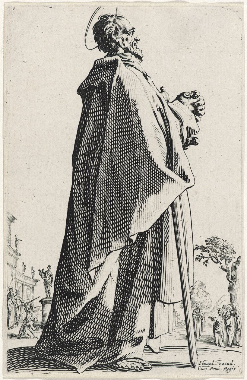 القديس ماثيو من Les Grands Apôtres (الرسل الكبار) ، 1631 بواسطة جاك كالوت