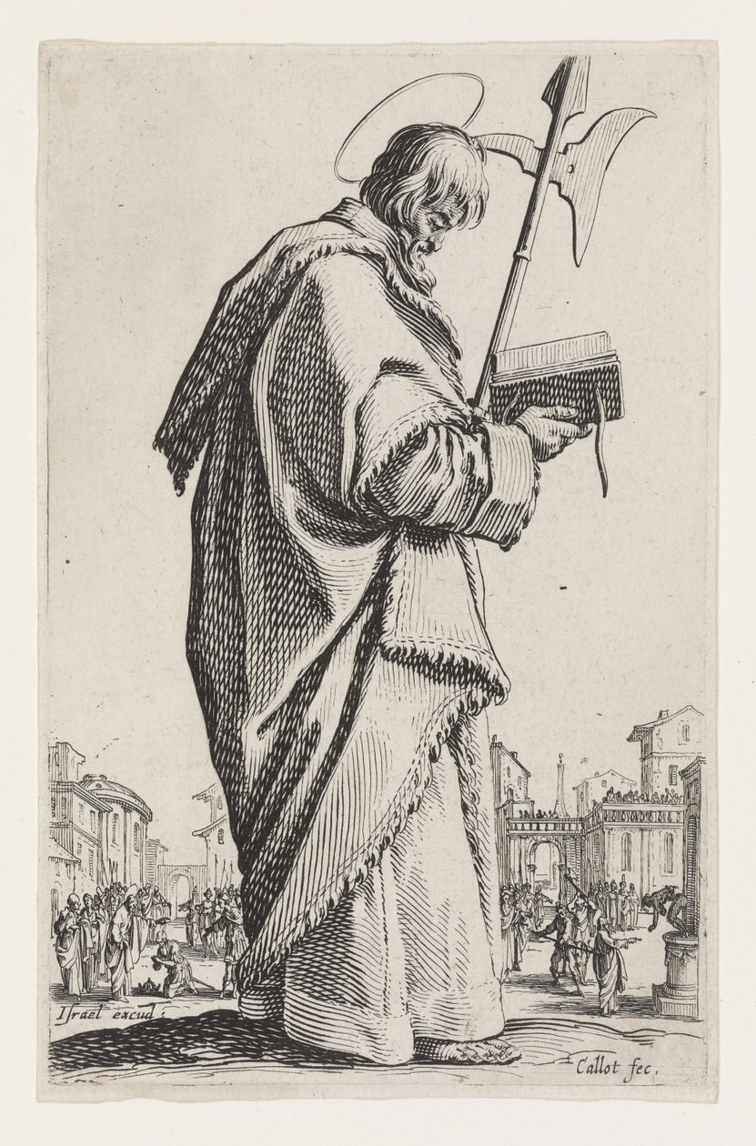 سانت ماتياس من Les Grands Apôtres (الرسل الكبار) ، 1631 بواسطة جاك كالوت