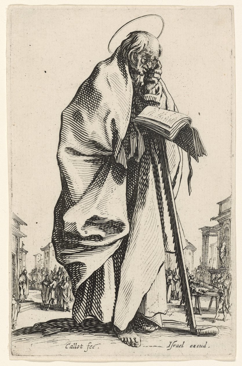 القديس سيمون من Les Grands Apôtres (الرسل الكبار) ، 1631 بواسطة جاك كالوت
