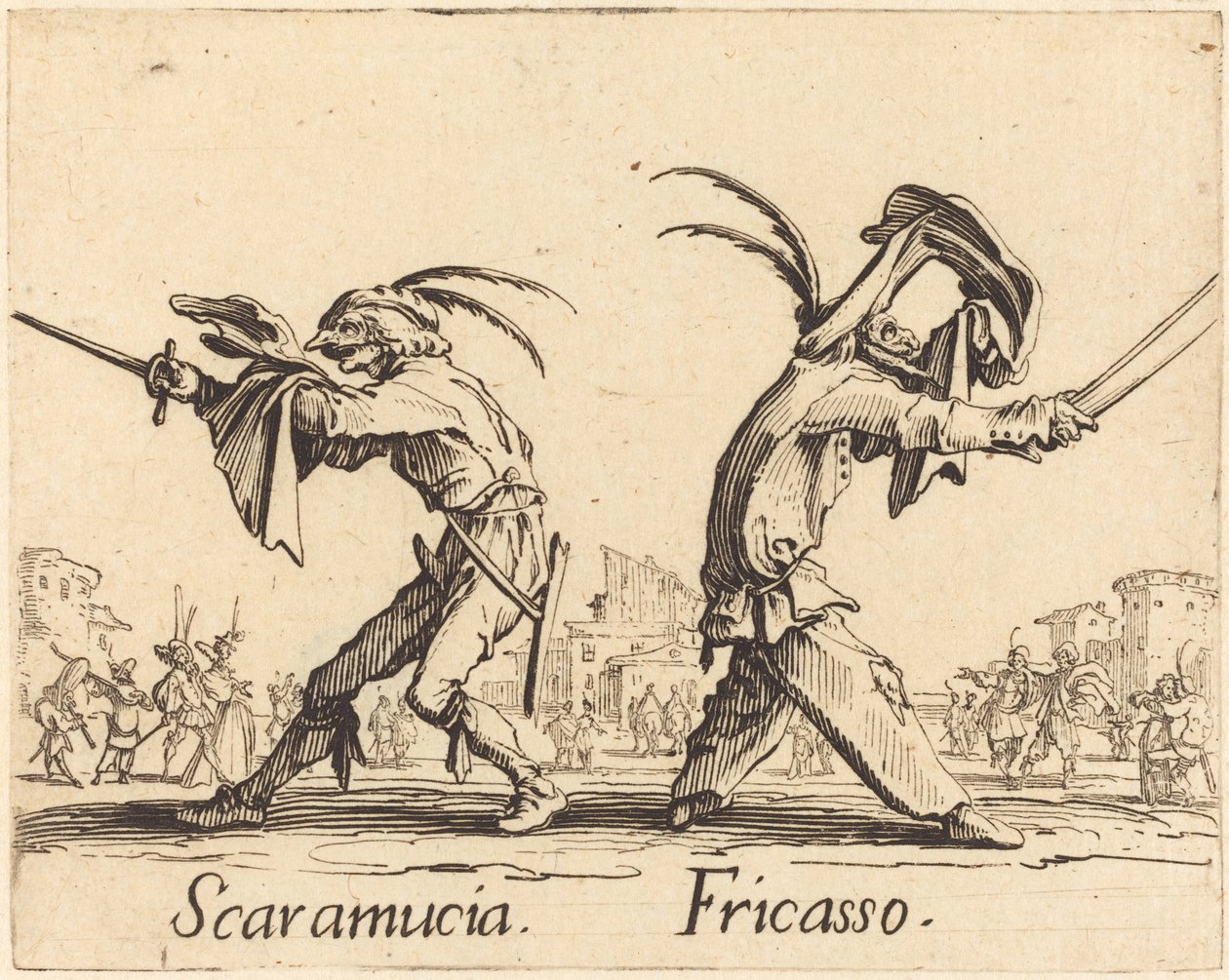 Scaramucia و Fricasso بواسطة جاك كالوت