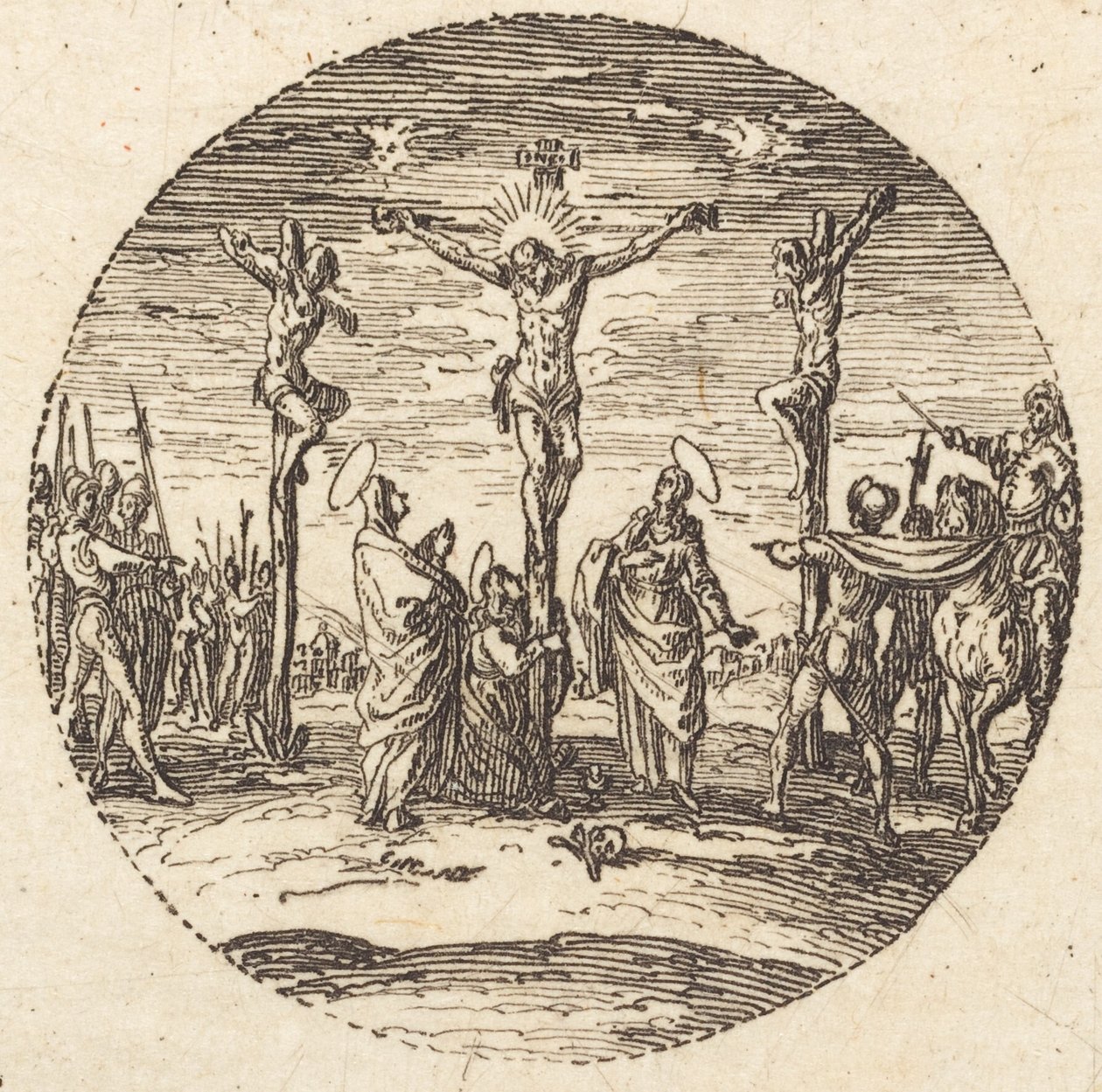 الصلب ، ج. 1631. بواسطة جاك كالوت