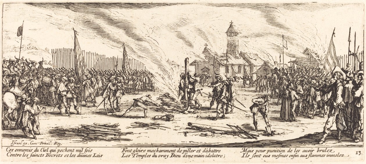 الرهان ، ج. 1633. بواسطة جاك كالوت