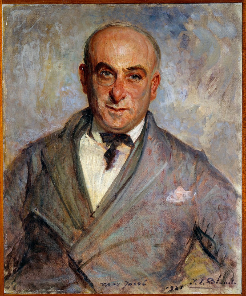 صورة لماكس جاكوب (1876-1944) لوحة الشاعر الفرنسي جاك إميل (جاك إميل) بلانش (1861-1942) بواسطة جاك اميل بلانش