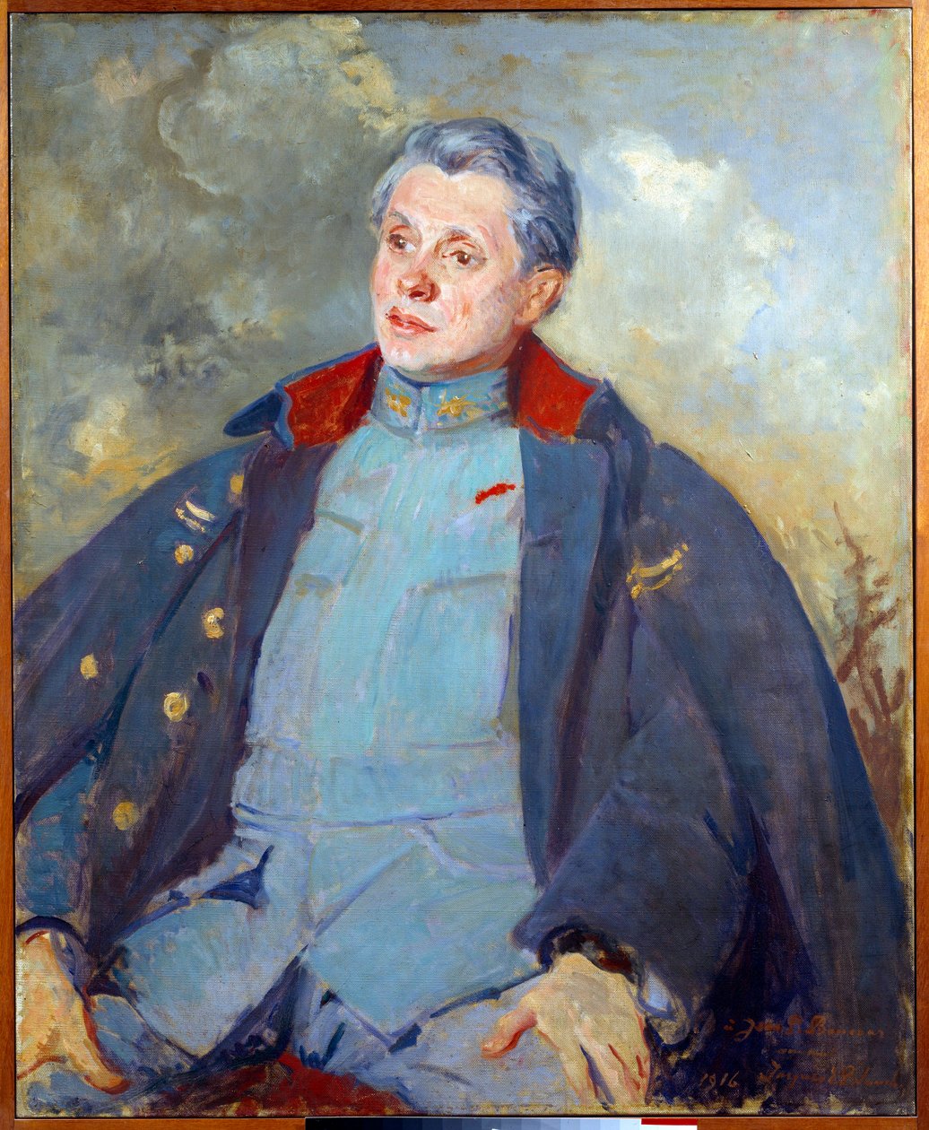 صورة للسياسي الفرنسي جوزيف بول بونكور (بول بونكور) (1873-1972) كضابط لوحة جاك إميل (جاك إميل) بلانش (1861-1942) 1916 صن. 0.81x1 م روان ، متحف الفنون الجميلة بواسطة جاك اميل بلانش