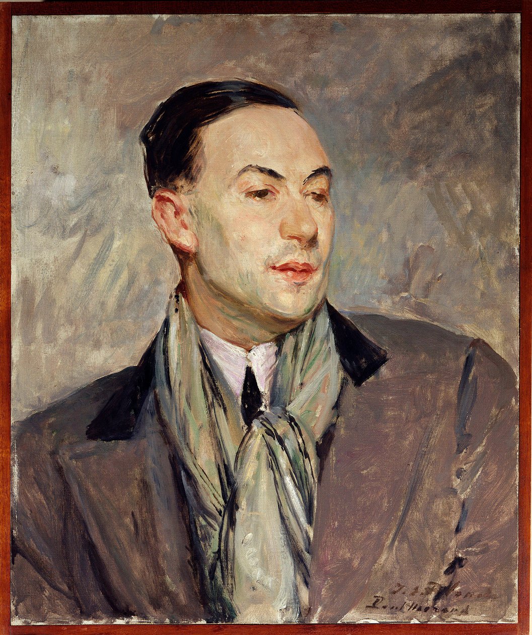 دراسة لصورة بول موران (1888-1976) رسم جاك إميل (جاك إميل) بلانش (1861-1942) ديم. 0،54 × 0،45 م روان. متحف الفنون الجميلة بواسطة جاك اميل بلانش