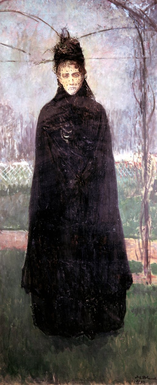 فرجينيا أولدويني 1837-99 كونتيسة كاستيجليون ، ذاكرة 1893 ، 1914 بواسطة جاك اميل بلانش