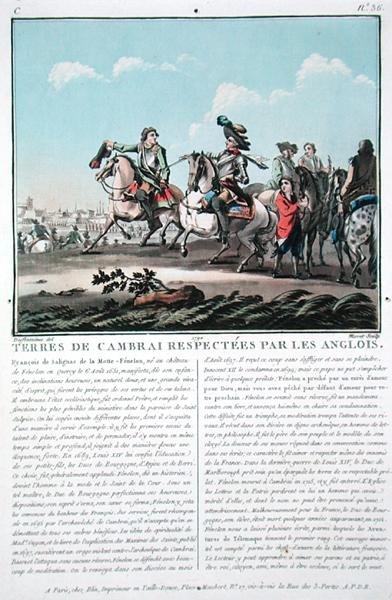 يحترم الإنجليز أراضي كامبراي ونقشها جان بابتيست موريت (1790-1820) بواسطة جاك فرانسوا جوزيف (بعد) سويباتش