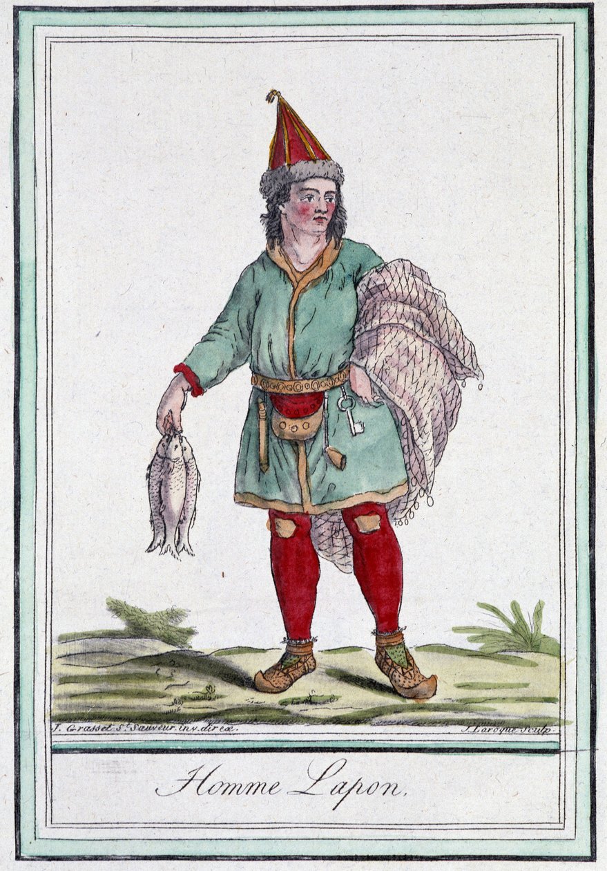 لاب مان - في "" موسوعة الرحلات "" بقلم Grasset Saint Sauveur ، محرر. باريس 1796 بواسطة جاك غراسيت دي سانت سوفير