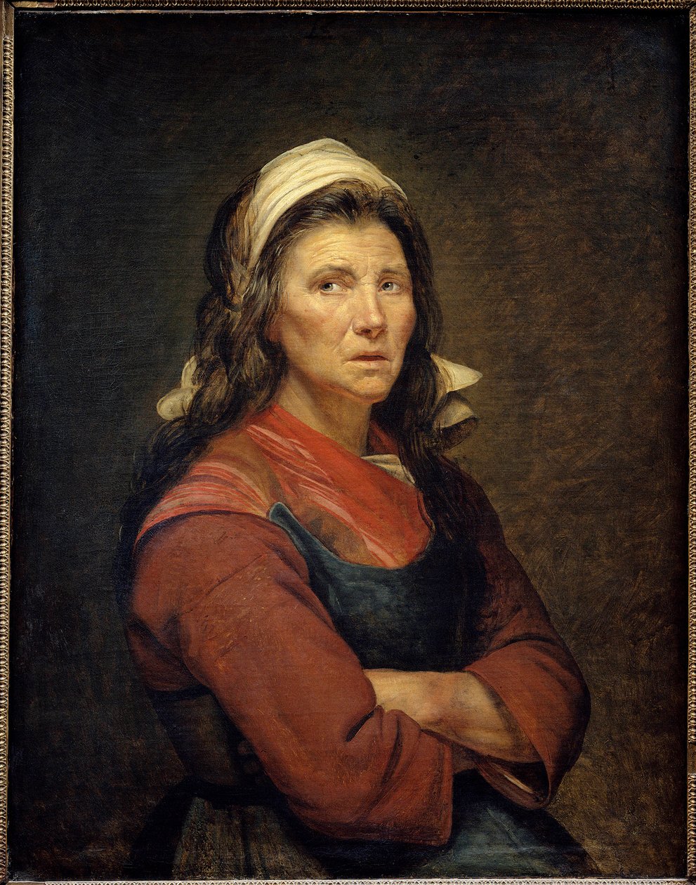 A maraichere. لوحة جاك لويس ديفيد (1748-1825) بواسطة جاك لويس ديفيد
