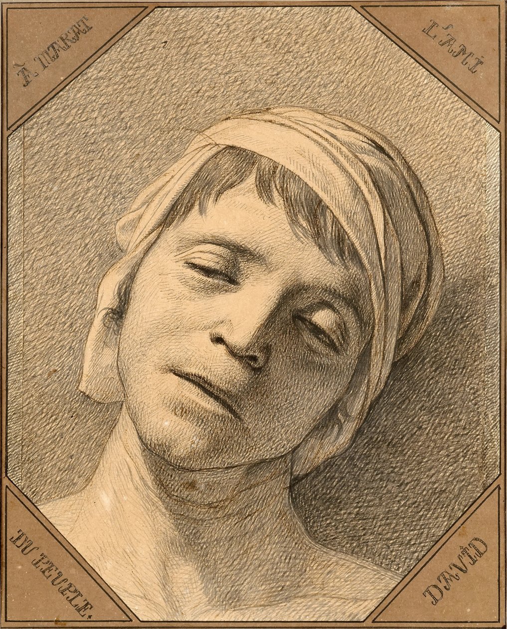 Jean Paul Marat بواسطة جاك لويس ديفيد