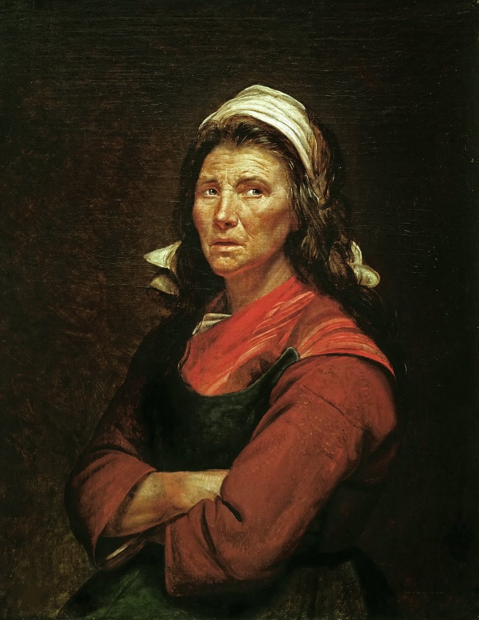بائع الخضار ، 1789. بواسطة جاك لويس ديفيد