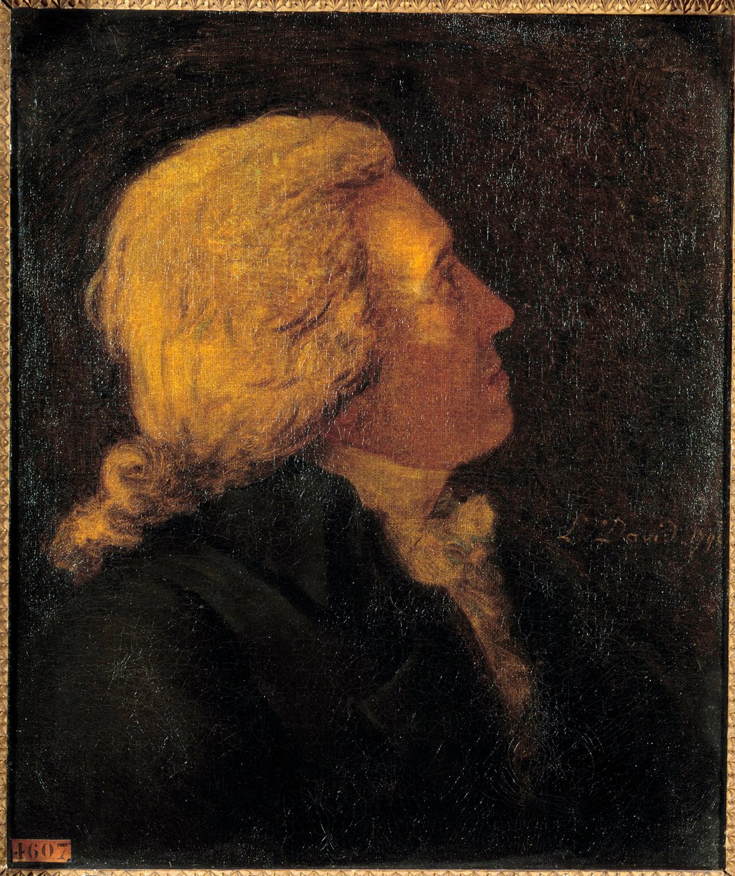 Portrait of Bertrand Barere de Vieuzac (1755-1841), member of the Committee of Salut Public Painting by Jacques Louis David (1748-1825) 1790 Sun. 0,55 x 0,46 m بواسطة جاك لويس ديفيد