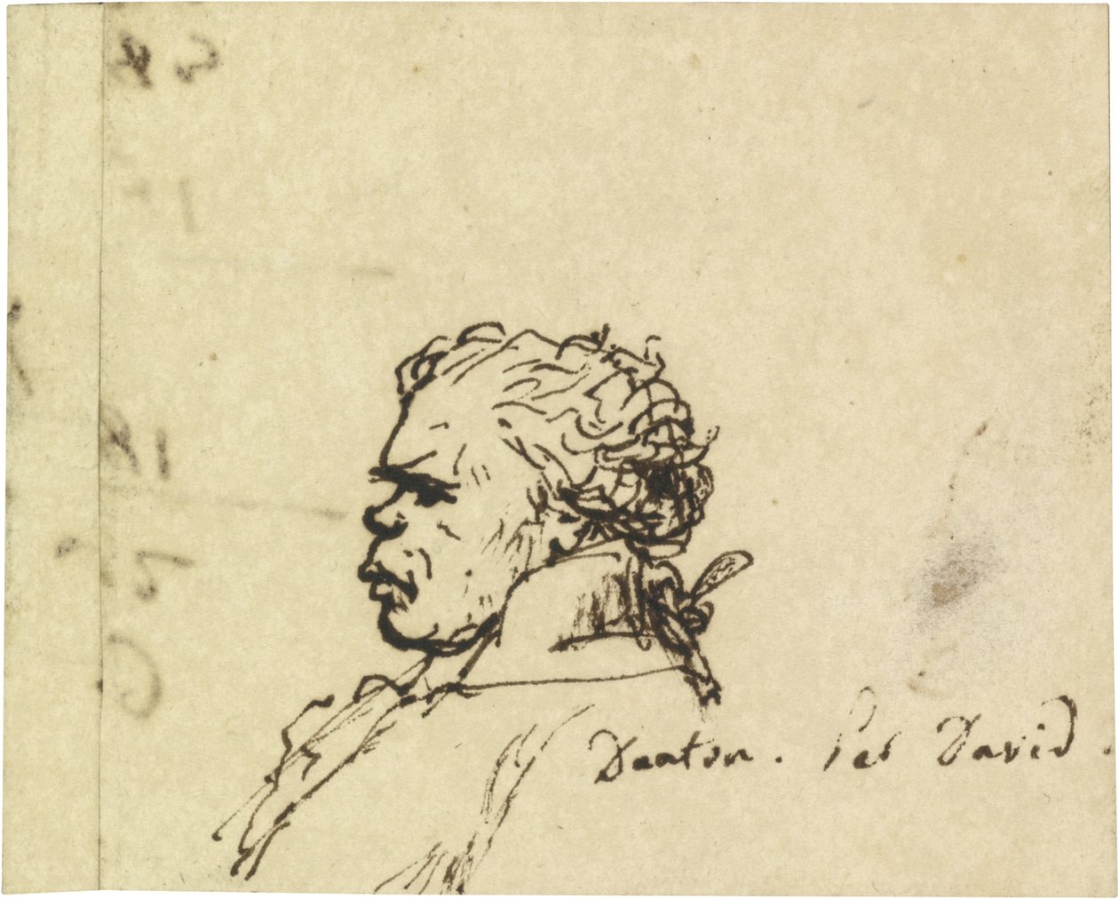 صورة لجورج جاك دانتون 1759-1794 بواسطة جاك لويس ديفيد