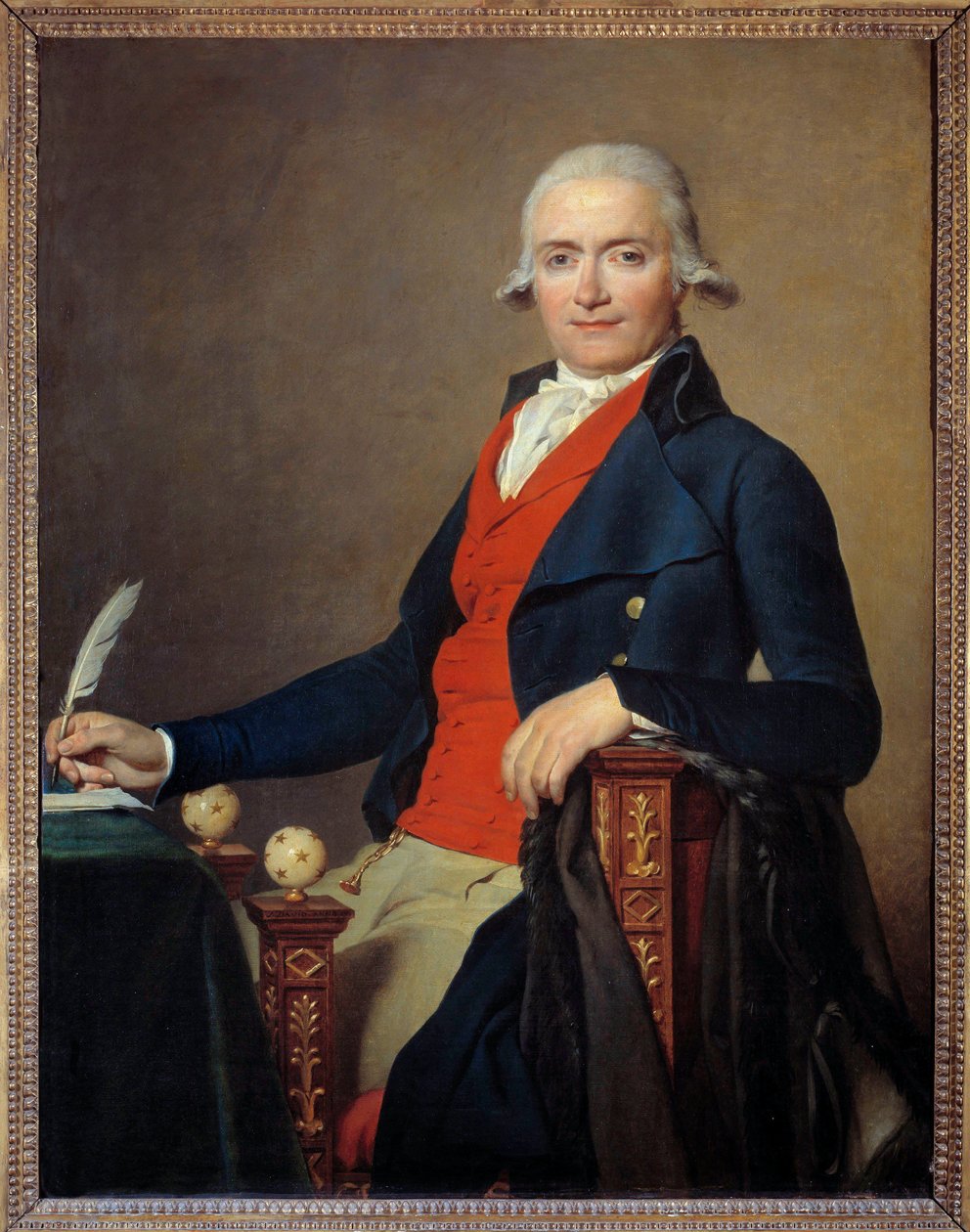 صورة للوزير غاسبار ماير (1749-1799) لوحة لجاك لويس ديفيد (1748-1825) 1795 بواسطة جاك لويس ديفيد
