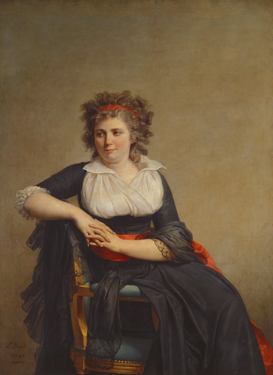 روبرتين تورتو ، ماركيز دورفيلييه (1772-1862) 1790 بواسطة جاك لويس ديفيد