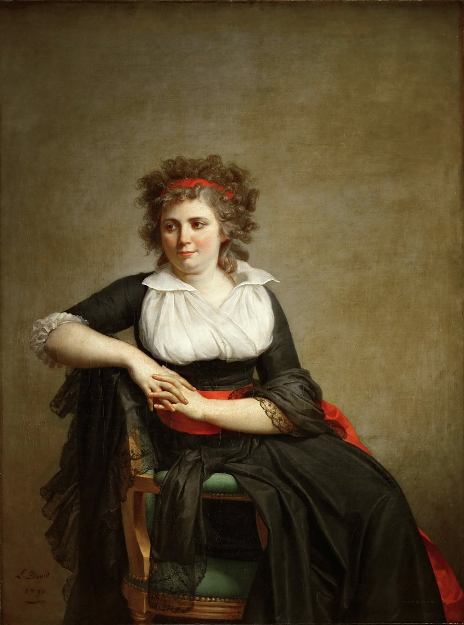روبرتين تورتو ، ماركيز دورفيلييه 1772-1862 بواسطة جاك لويس ديفيد