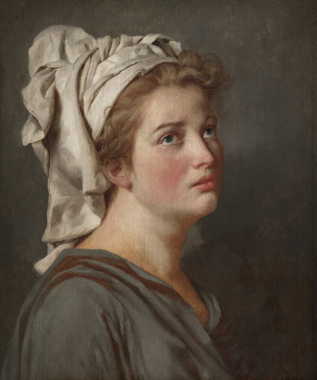 امرأة شابة مع عمامة ، ج .1780 بواسطة جاك لويس ديفيد