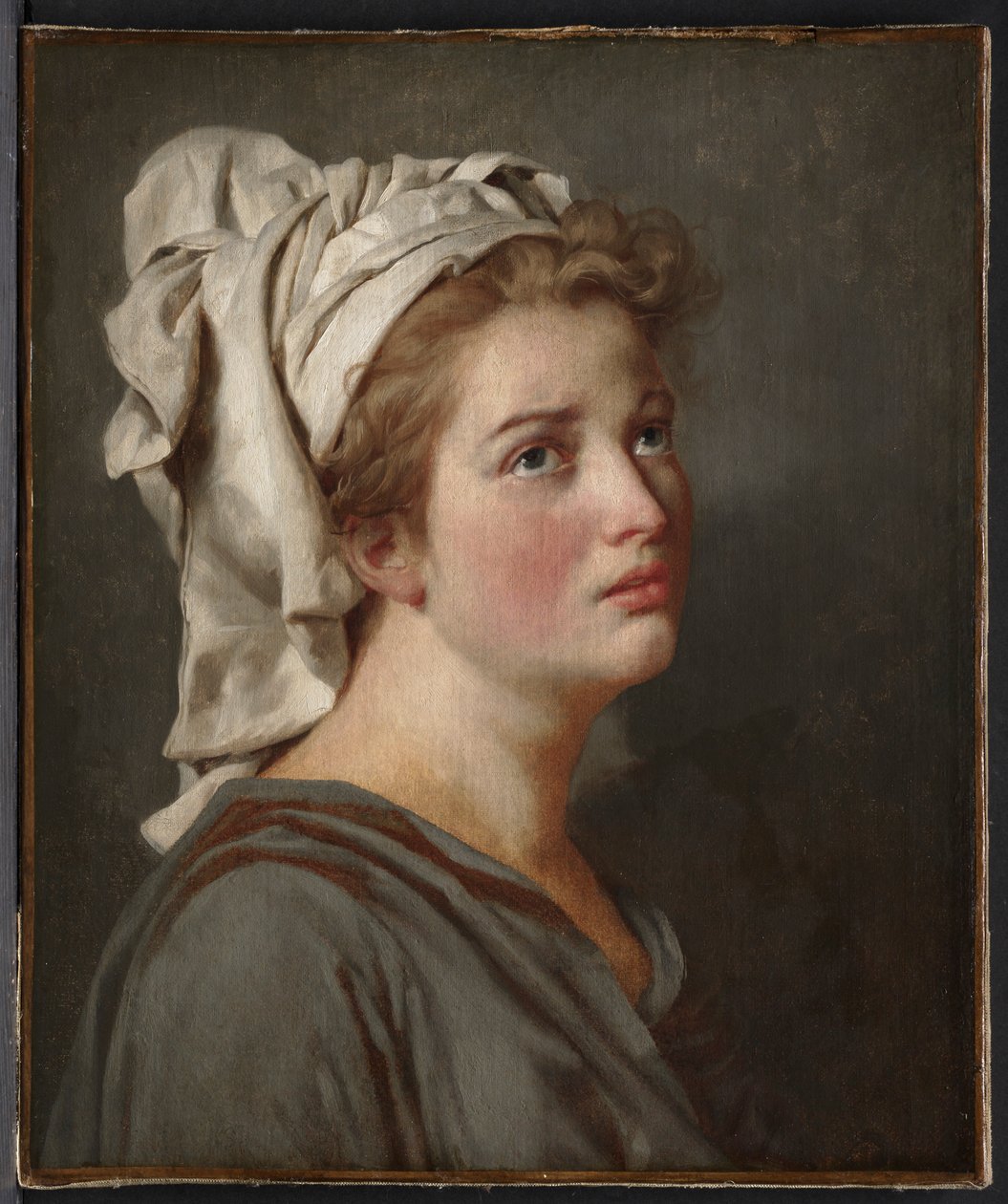 امرأة شابة مع عمامة ، ج. 1780. بواسطة جاك لويس ديفيد
