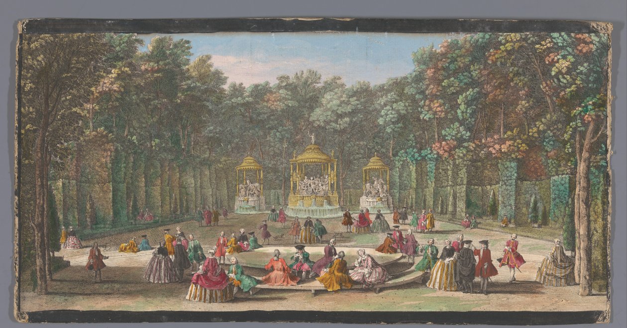 منظر لـ Bosquet des Bains d