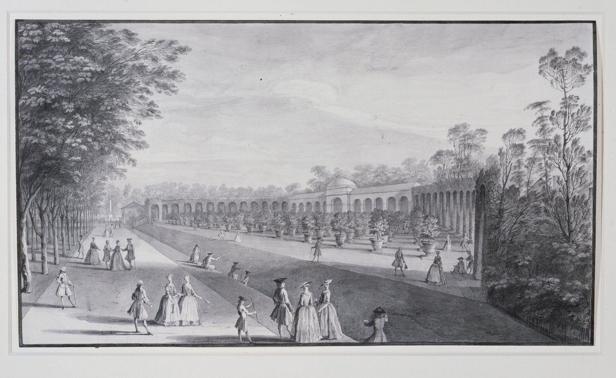 Orangery and ha-ha, Lord Burlington