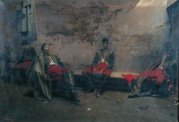 أسرى الحرب قبل عام 1884 بواسطة جاك دي لالينج