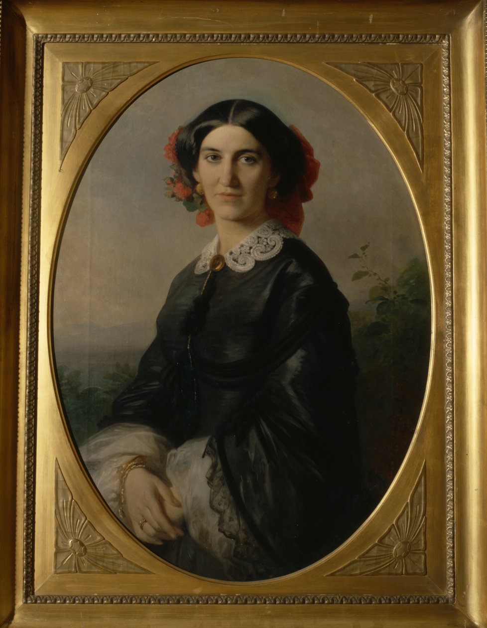 الأميرة جوانا فون بسمارك ، 1857 بواسطة جاكوب بيكر