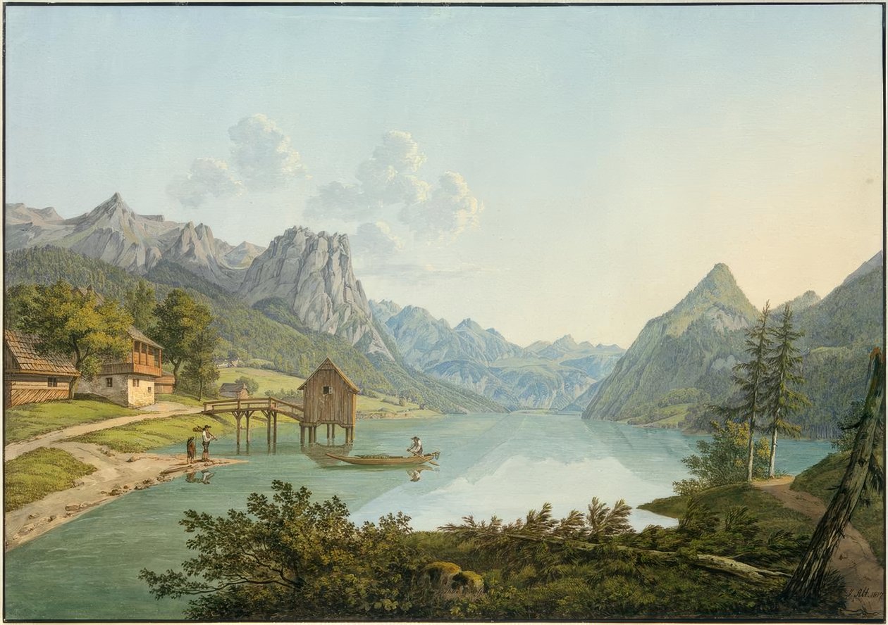 هناك Grundlsee بواسطة جاكوب ألت