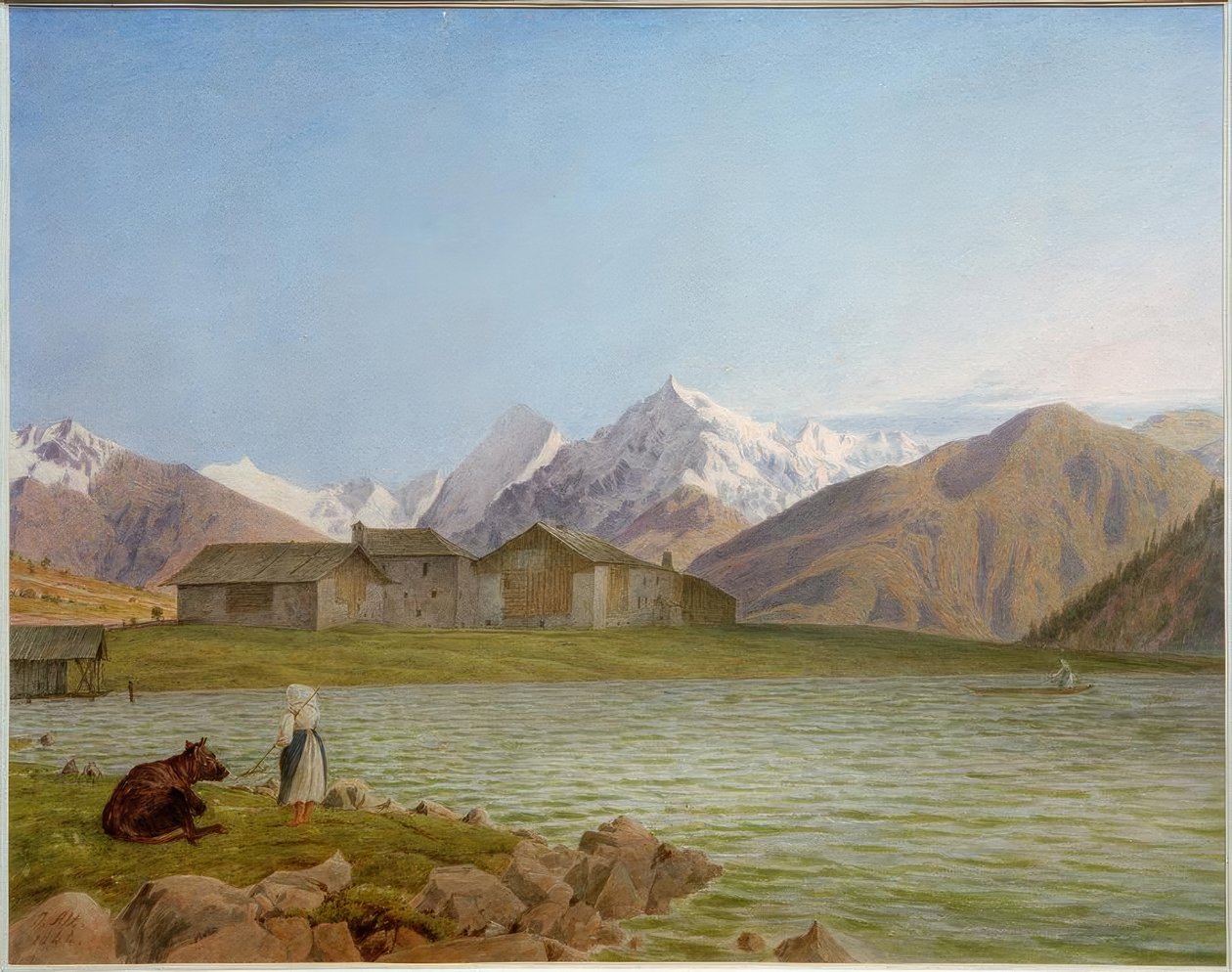 Haidersee ضد Ortler بواسطة جاكوب ألت