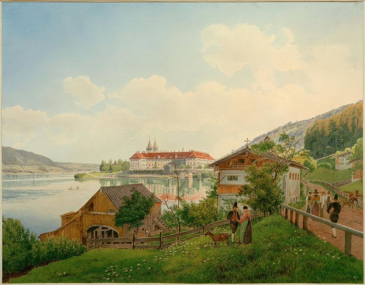 Tegernsee (بافاريا العليا ، بافاريا) ، بواسطة جاكوب ألت