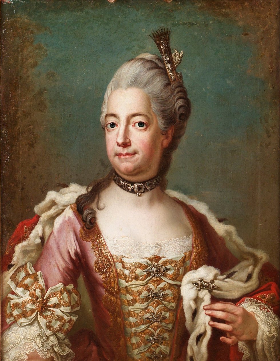لويزا أولريكا من بروسيا 1720-1782 بواسطة جاكوب بيورك