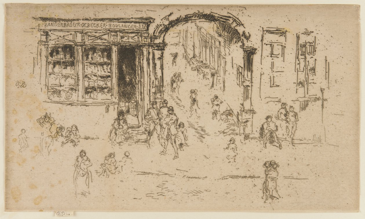 Archway ، بروكسل ، 1887 بواسطة جيمس أبوت ماكنيل ويسلر