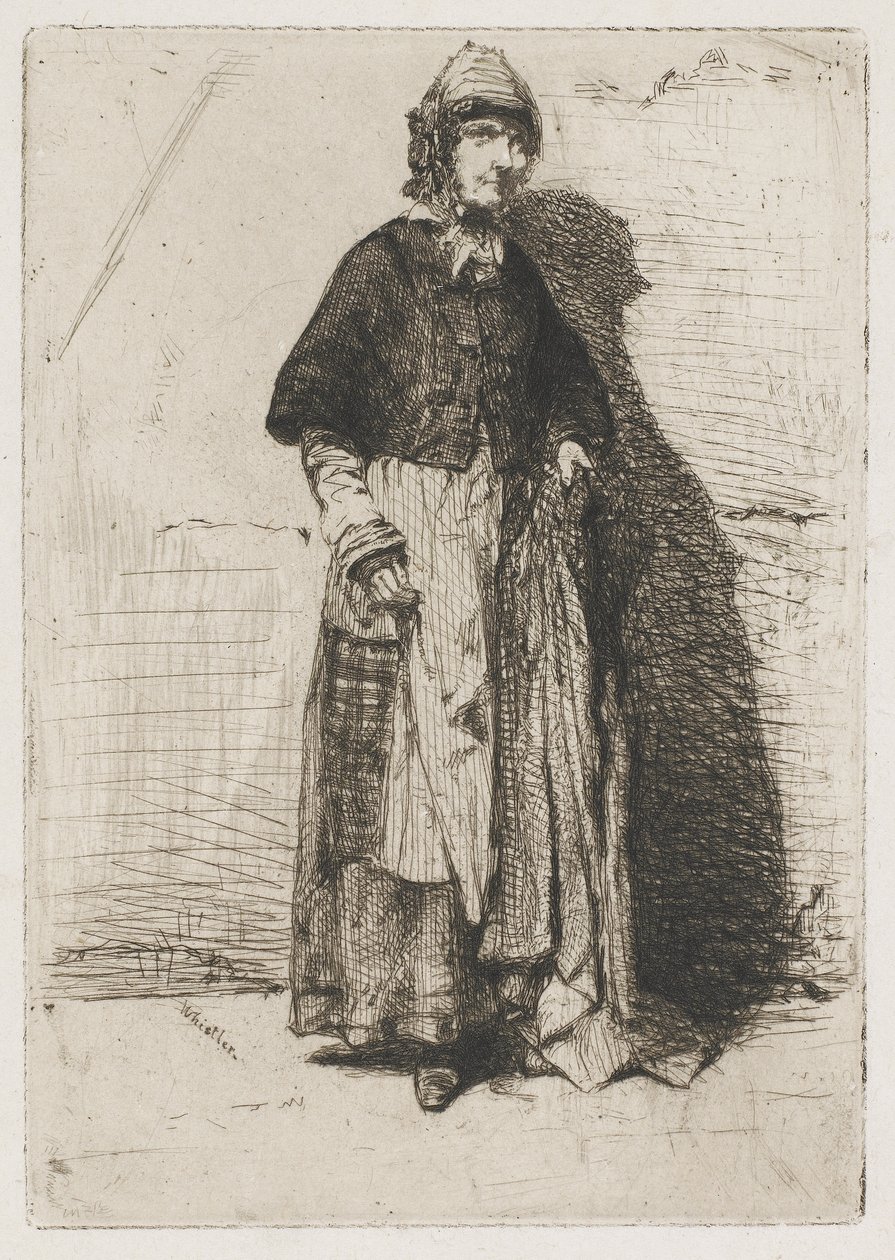 لا مير جيرارد ، 1858 (النقش على الورق) بواسطة جيمس أبوت ماكنيل ويسلر