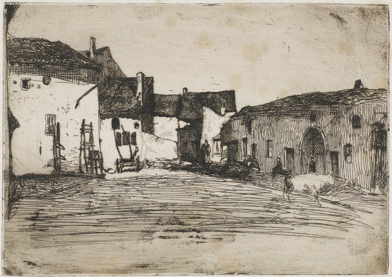 ليفردون ، 1858 (النقش على الورق) بواسطة جيمس أبوت ماكنيل ويسلر