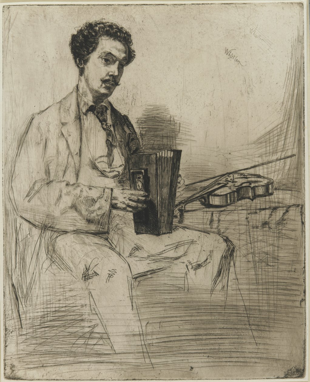 روس وينانز ، c.1861 (النقش على الورق) بواسطة جيمس أبوت ماكنيل ويسلر