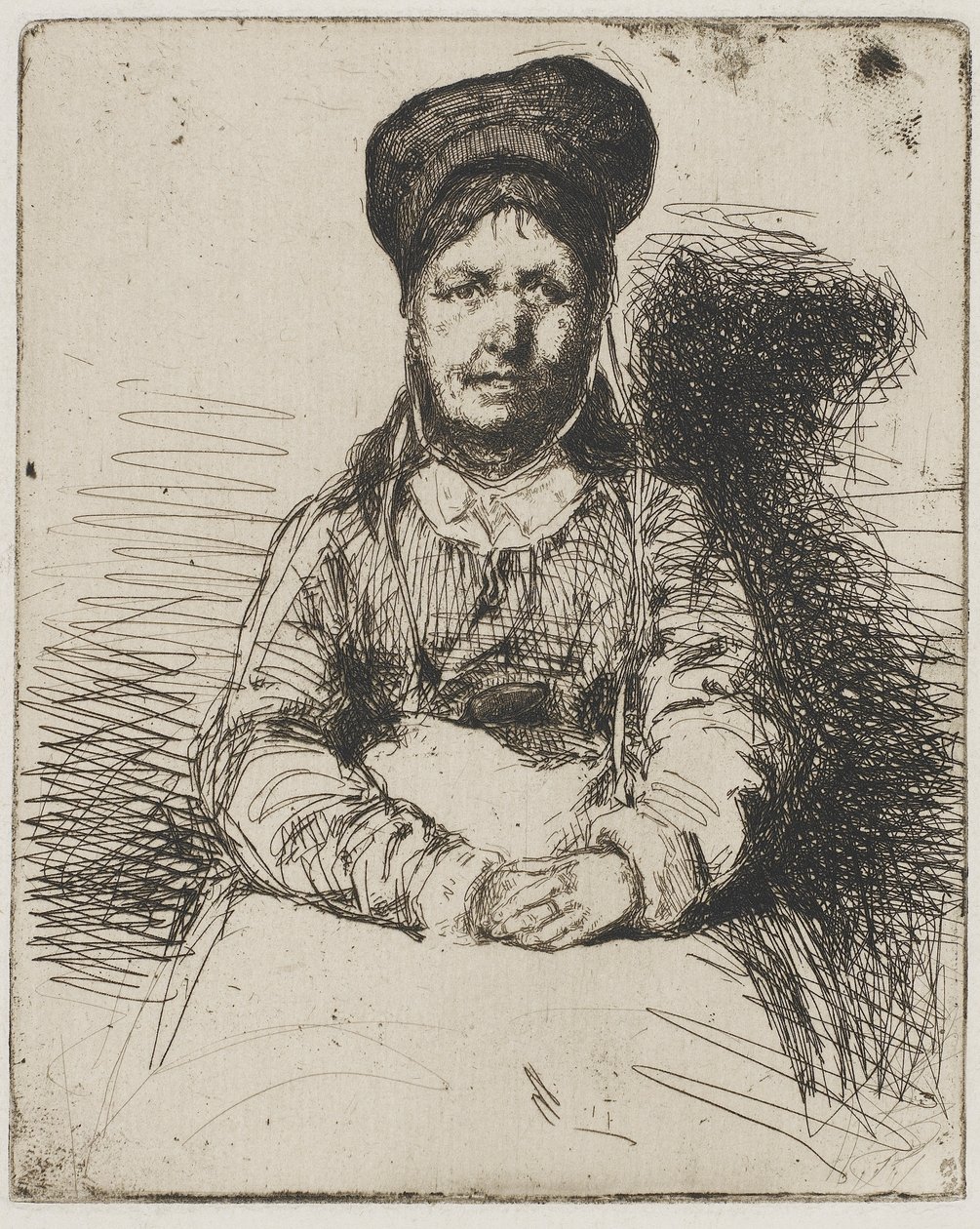 العبث ، 1858 (النقش على الورق) بواسطة جيمس أبوت ماكنيل ويسلر